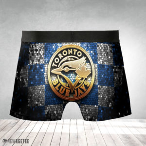 Boxer Briefs Toronto Blue Jays MLB Glitter Mens Underwear Boxer Briefs