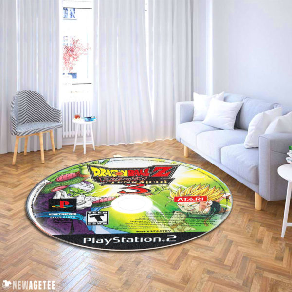 Circle Carpet Rug Dragon Ball Z Budokai Tenkaichi 3 Disc Round Rug Carpet