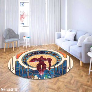 Circle Carpet Rug Eternals The Universe Awaits Marvel Round Rug Carpet