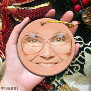 Circle Ornament The Golden Girls Sophia Petrillo Face Christmas Ornament Funny Holiday Gift