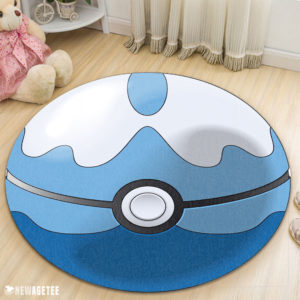 Circle Rug Carpet Dive Ball Pokemon Round Rug Carpet