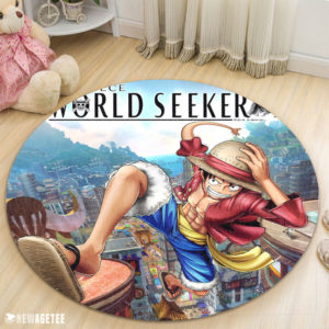 Circle Rug Carpet One Piece World Seeker PS4 Round Rug Carpet