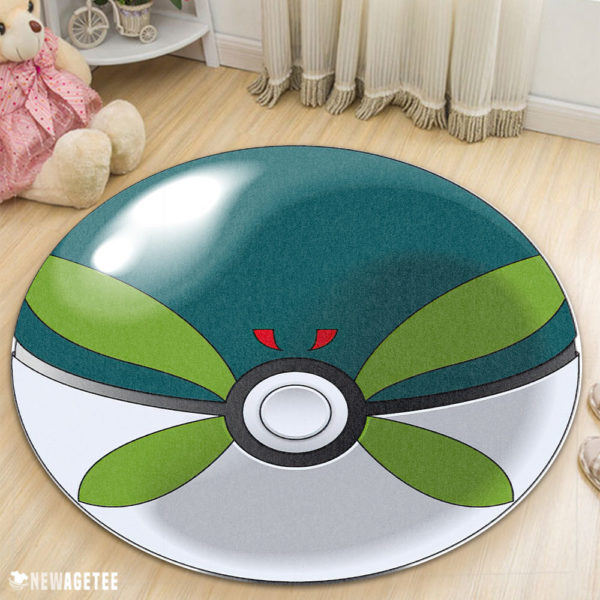 Park Ball Pokemon Round Rug Carpet