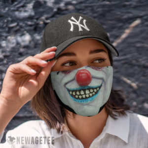 Cloth Face Mask Evil clown Masquerade ball Face Mask