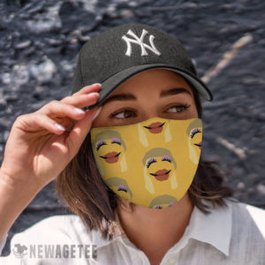 Cloth Face Mask Janice Sesame Muppets face mask