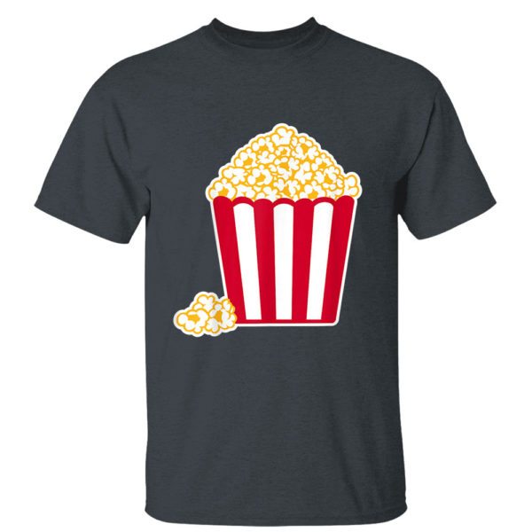 Dark Heather T Shirt Popcorn T Shirt Sweatshirt