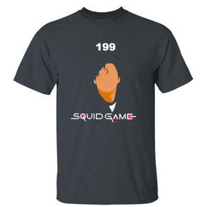 Dark Heather T Shirt Squid Games 199 players shirt