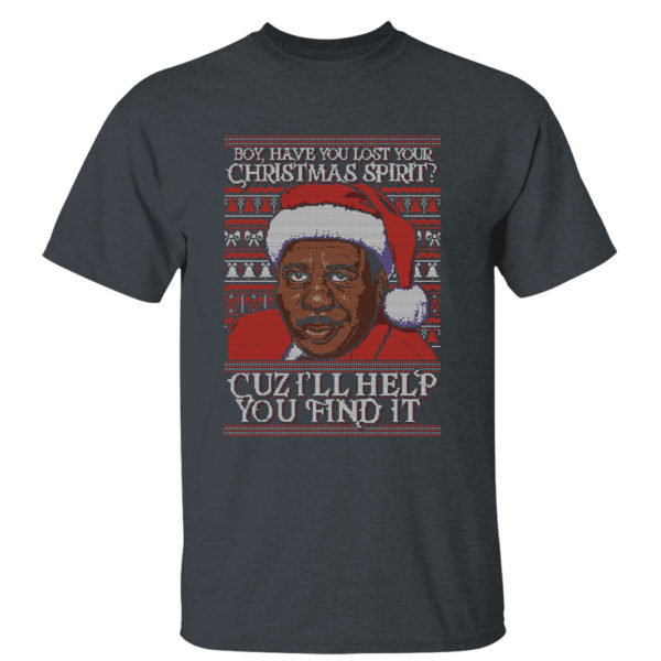 Stanley Hudson Lost Your Spirit The Office Ugly Christmas Sweatshirt Sweater