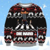 Die Hard Aber Road Ugly Christmas Sweater