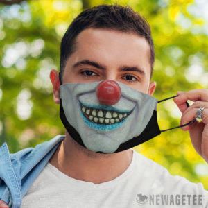 Face Mask Evil clown Masquerade ball Face Mask