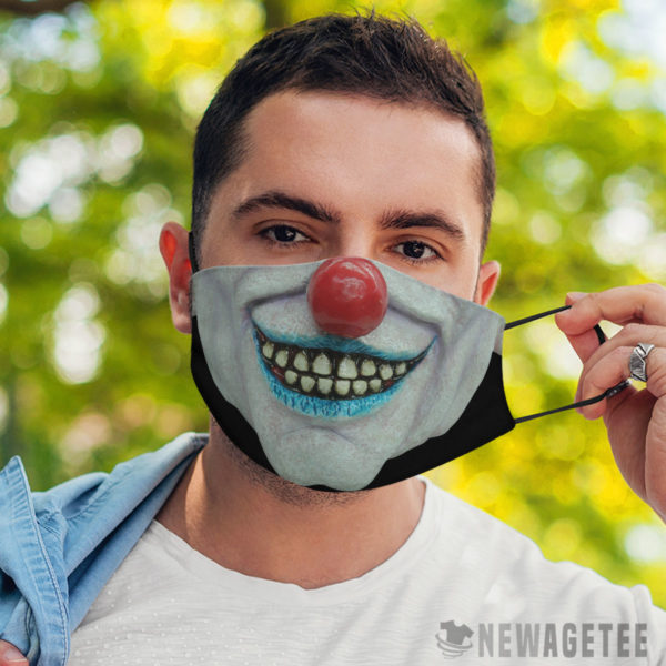 Evil clown Masquerade ball Face Mask