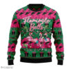 Flamingle Bells Flamingo Santa Unisex Wool Ugly Christmas Sweater