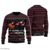 Flamingo I Am Dreaming of A Pink Christmas Ugly Wool Christmas Sweater
