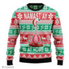 Flamingo On The Naughty List and I Regret Nothing Unisex 3D Ugly Christmas Sweater
