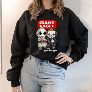 Hoodie Baby Jack Skeleton and Baby Pennywise Giant Eagle shirt