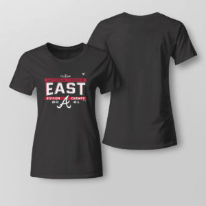 Lady Tee Atlanta Braves Nl East Division Champions Shirt