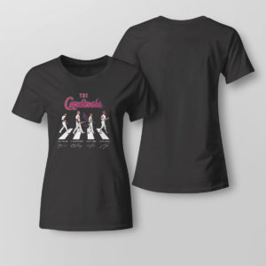 Lady Tee The Cardinals Abbey Road signatures shirt