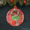 Layered Wood Ornament Cleveland Browns NFL StadiumView Layered Wood Christmas Ornament