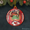Las Vegas Raiders NFL StadiumView Layered Wood Christmas Ornament