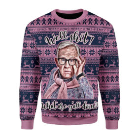 Leslie Jordan Well Shit What Are Yall Doing Ugly Christmas Sweater