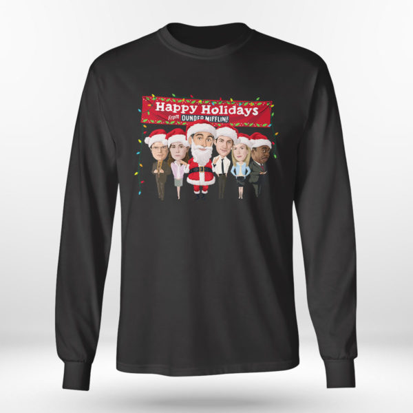 Happy Holidays From Dunder Mifflin Christmas Sweatshirt