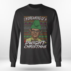 Longsleeve shirt Im Dreaming Of A Dwight Christmas The Office Ugly Christmas Sweater