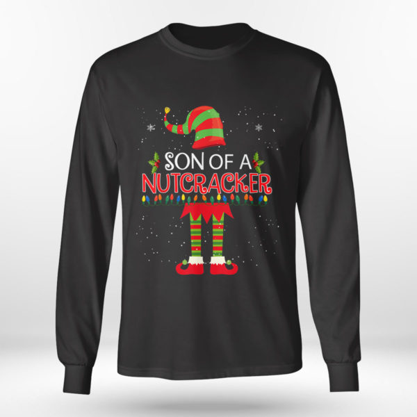 Longsleeve shirt Son of a Nutcracker Elf Christmas SweatShirt