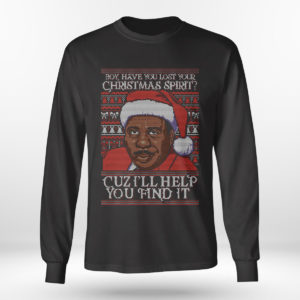 Longsleeve shirt Stanley Hudson Lost Your Spirit The Office Ugly Christmas Sweatshirt Sweater
