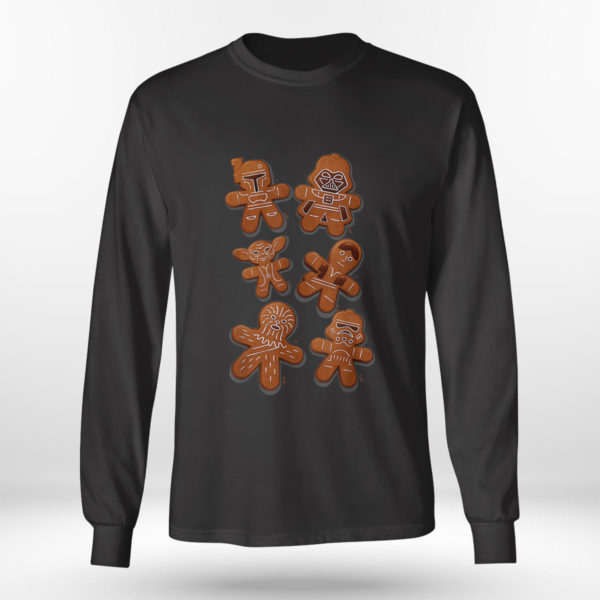 Longsleeve shirt Star Wars Christmas Ginger Bread Wars T Shirt