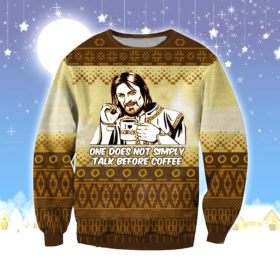 Lord Of The Rings I Love Gondor Ugly Christmas Sweater
