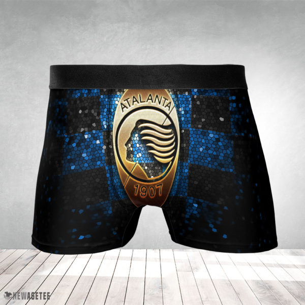 Men Boxer Atalanta FC Italian football club Glitter Mens Underwear Boxer Briefs