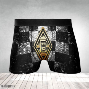 Men Boxer Borussia Monchengladbach FC Glitter Mens Underwear Boxer Briefs
