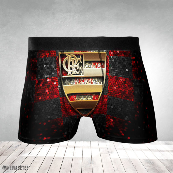 Men Boxer Flamengo FC Glitter Mens Underwear Boxer Briefs