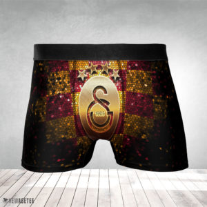 Galatasaray FC Turkish Super League Glitter Mens Underwear Boxer Briefs