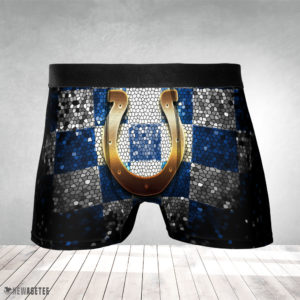 Indianapolis Colts NFL Glitter Mens Underwear Boxer Briefs