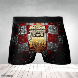 Men Boxer Liverpool FC Glitter Mens Underwear Boxer Briefs