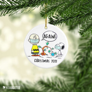 Ornament Snoppy Peanuts Charlie Brown 2021 Christmas Ornament