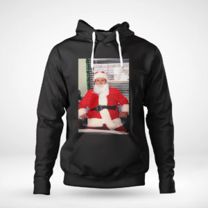 Pullover Hoodie Santa Mike The Office Christmas Sweatshirt