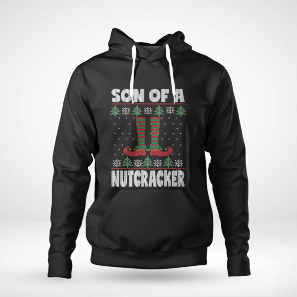Pullover Hoodie Son Of A Nutcracker Jumper Ugly Christmas Sweater SweatShirt