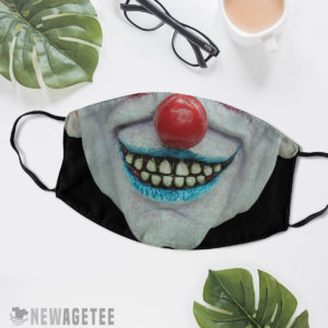 Reusable Face Mask Evil clown Masquerade ball Face Mask