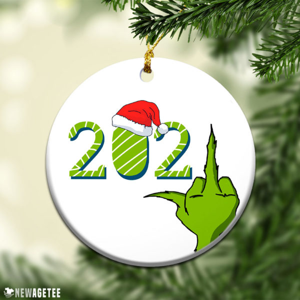 2021 The Grinch Stink Stank Stunk Christmas Ornament