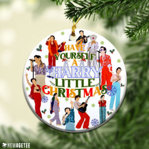 Round Ornament Have Yourself A Harry Little Christmas Ornament Decoration