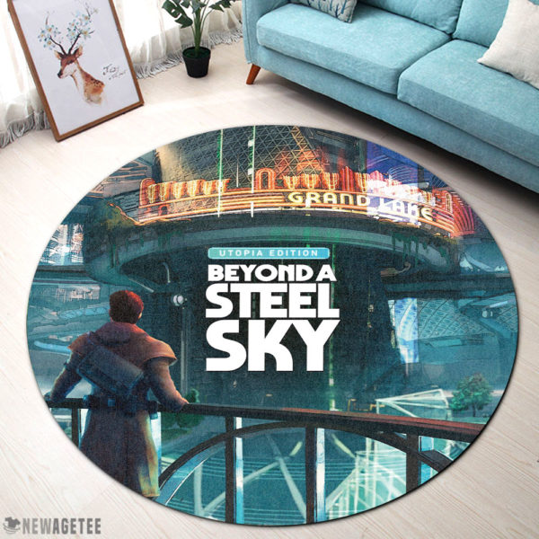 Beyond A Steel Sky Utopia Edition Xbox Series X Round Rug Carpet