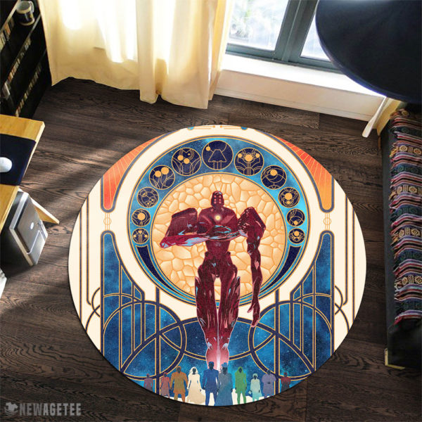 Round Rug Carpet Eternals The Universe Awaits Marvel Round Rug Carpet
