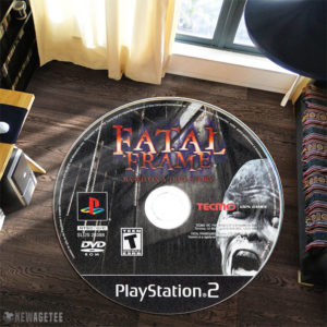 Round Rug Carpet Fatal Frame Koei Tecmo PlayStation 2 Disc Round Rug Carpet