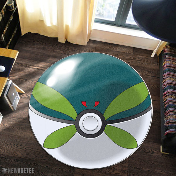 Park Ball Pokemon Round Rug Carpet