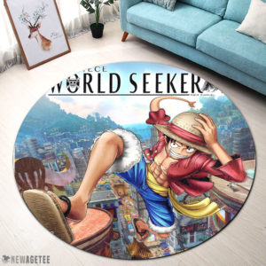 Round Rug One Piece World Seeker PS4 Round Rug Carpet