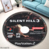 Round Rug Silent Hill 3 PlayStation 2 Disc Round Rug Carpet