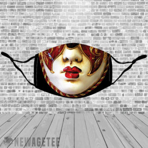 Stretch to Fit Mask Carnival Mardi Gras Face Mask