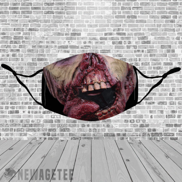 Ghoul Zombie Face Mask